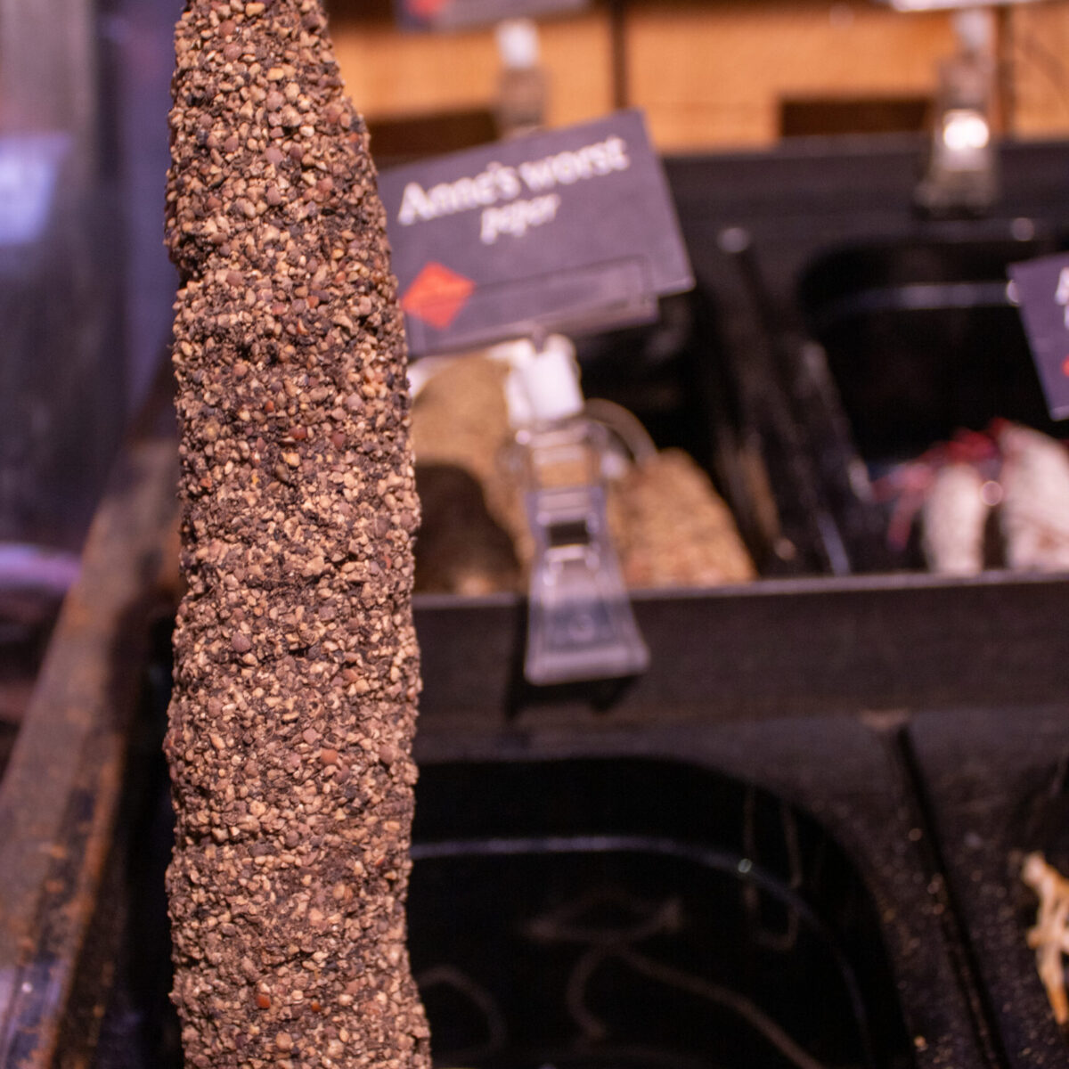 Gedroogde worst peper van onze held Anne