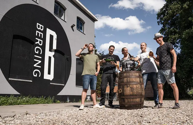 mannen van berging brouwerij