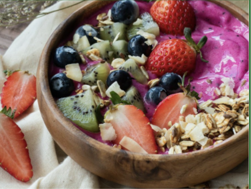 smoothie bowl banaan