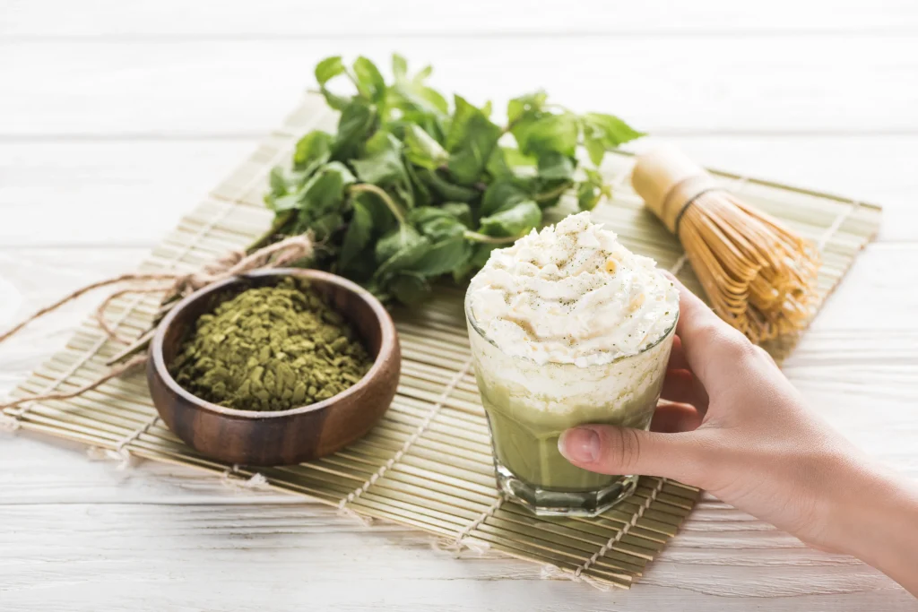 matcha poeder voor latte