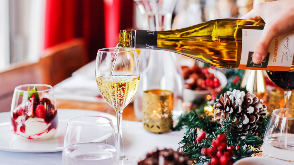 wijnproeverij kerst